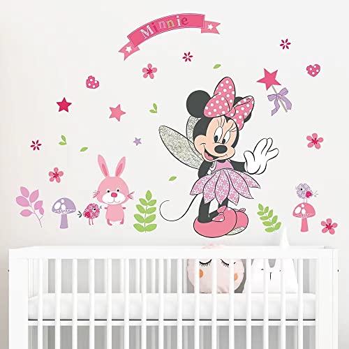 Minnie Mouse Wall Stickers Vinyl Decals Kids Girls Nursery Baby Room Decor #TOP6