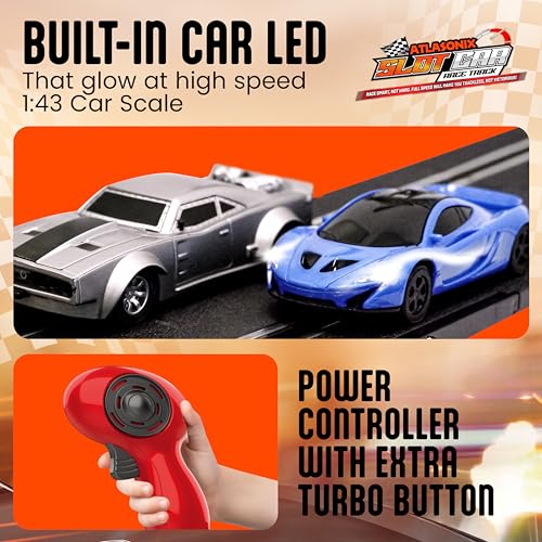image for Atlasonix Slot Car Race Tracks Sets - Slot Cars, Race Tracks & Accesso