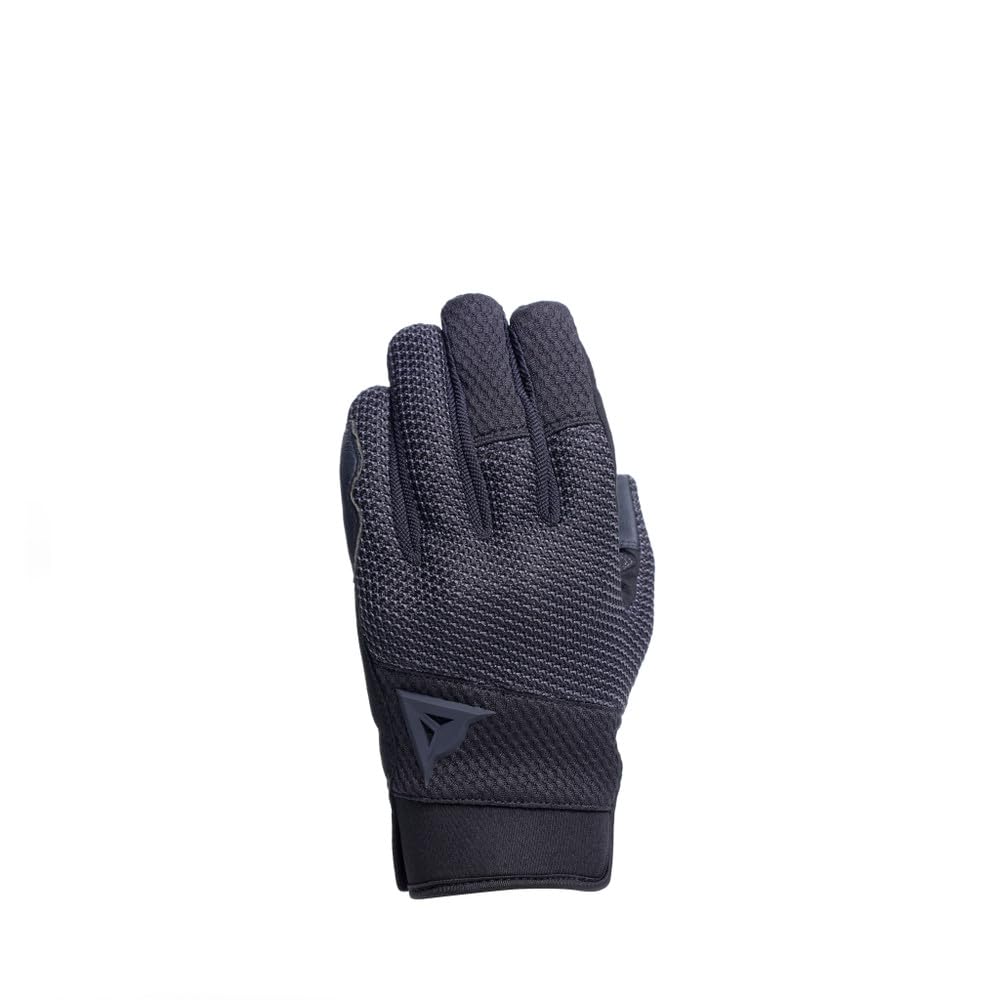 Dainese - Torino Gloves, Fabric Motorcycle Gloves, Knuckle Protection, Touch Screen, Men's Motorcycle Gloves, Black/Anthracite, XL