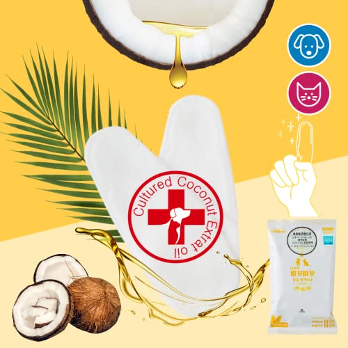 Image of 30 Pcs Moisturizing Finger Tissue for Sensitive Pets - All-in-One Cleansing and Moisturizing for Sensitive Pet's Ears and Eyes