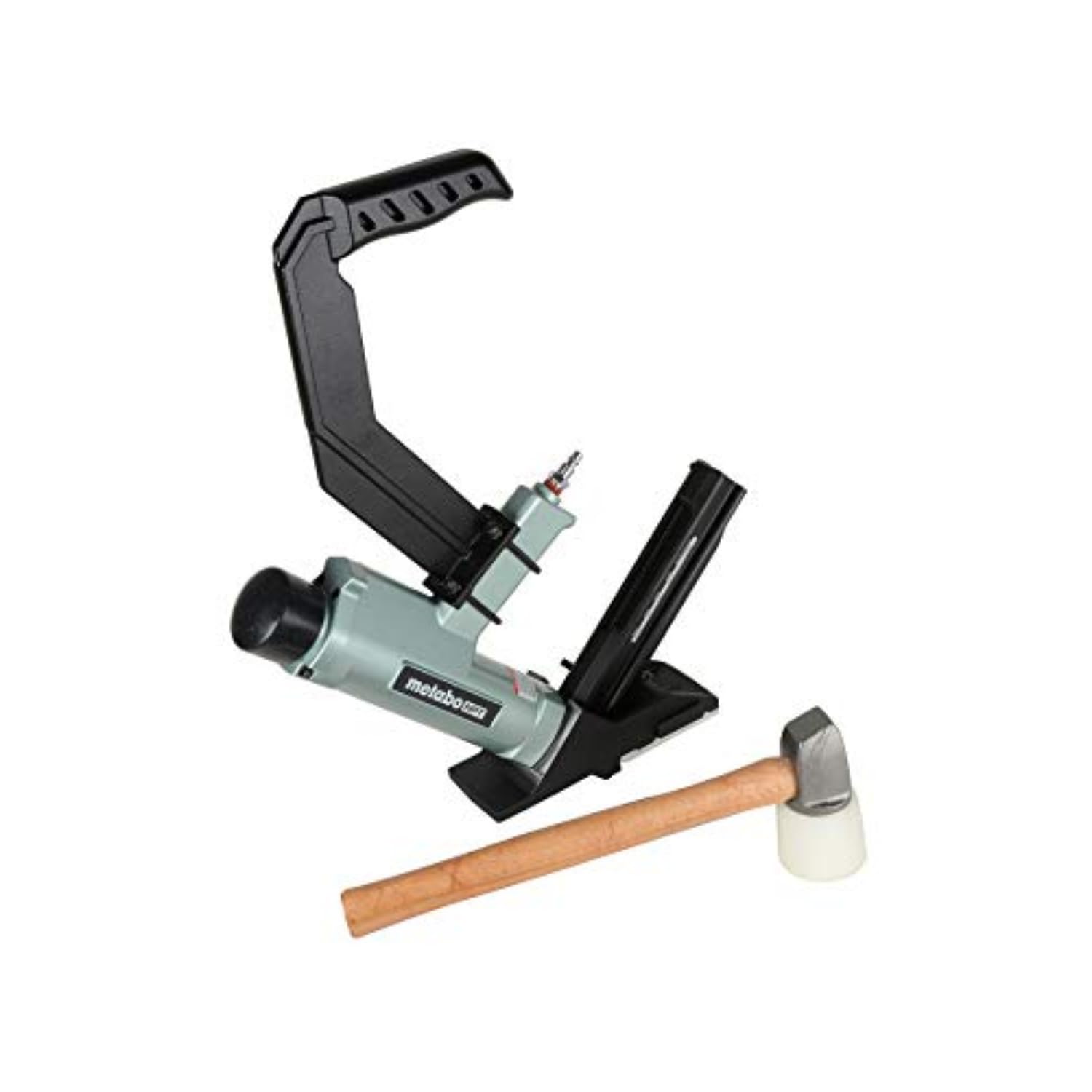 Metabo HPT N5010AB, agrafeuse pneumatique pour sols, calibre 15,5, aluminium