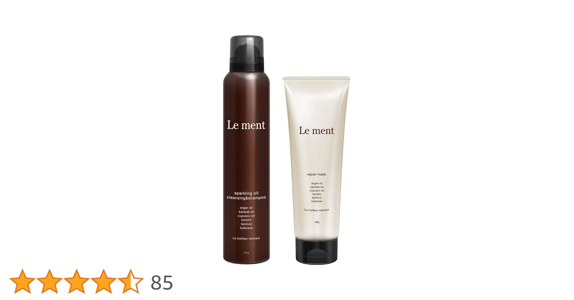 ルメント　Le ment　シャンプー　リペアオイル　リペアマスク　計10点 Amazon | Le ment (ルメント) リペアマスク 集中補修型