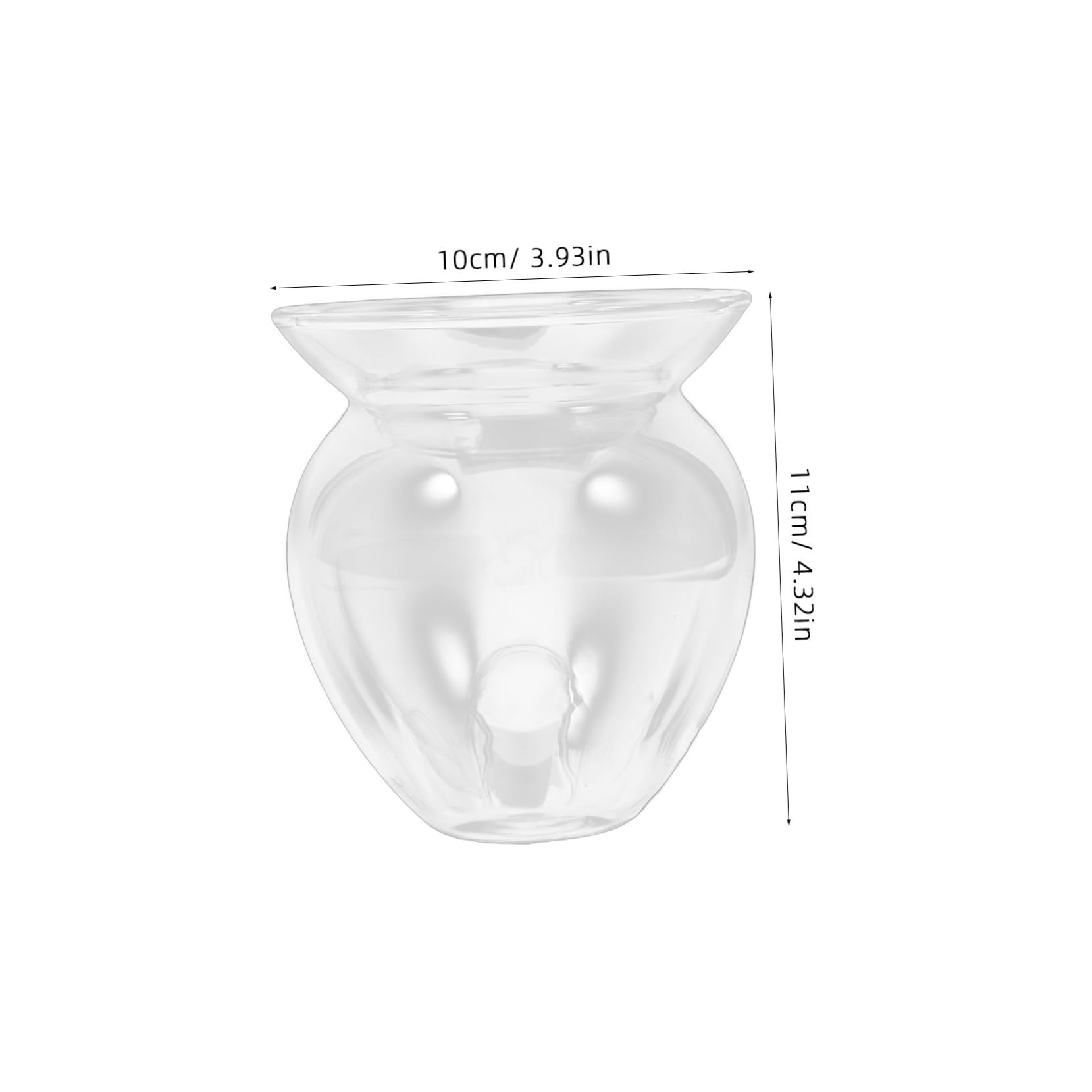 CONGARTENO Glass Ice Cream Cup Water Mug Clear Drinking Glasses Small Bowl Ice Cream Bowl Dessert Bowls Glass Ice Cream Dishes Glass Fruit Bowl Yogurt Bowl Glass Dessert Bowls Transparent