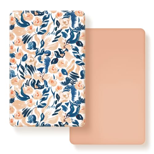 Stretchy Ultra Soft Jersey Knit Fitted Pack n Play Sheets Set 2 Pack, Portable/Mini Crib Sheets for Girls, Universal Fit for Pack N Plays Safe and Snug, Cute Blush Flora Print