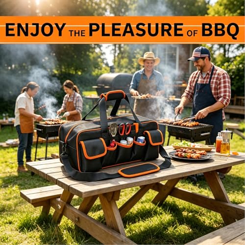 Bolsa de Almacenamiento para Utensilios de Parrilla 22 pulgadas miniatura 7