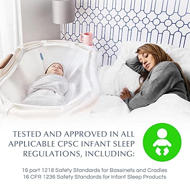 Sleep Solution for Halo 3.0 Bassinets | Patented SafeCuddle Technology