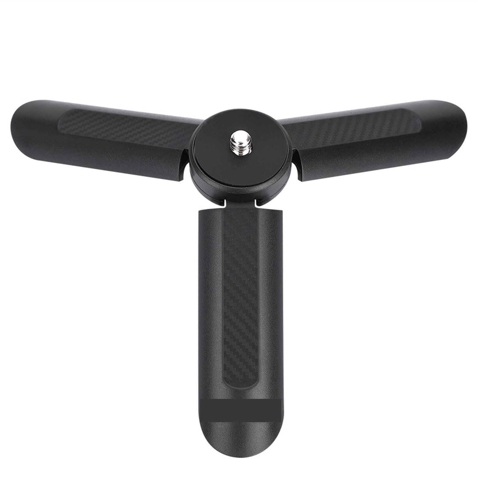 SCRUBY Mini treppiede pieghevole da 1/4 'vite per smartphone video treppiede treppiede per fotocamera (treppiede)