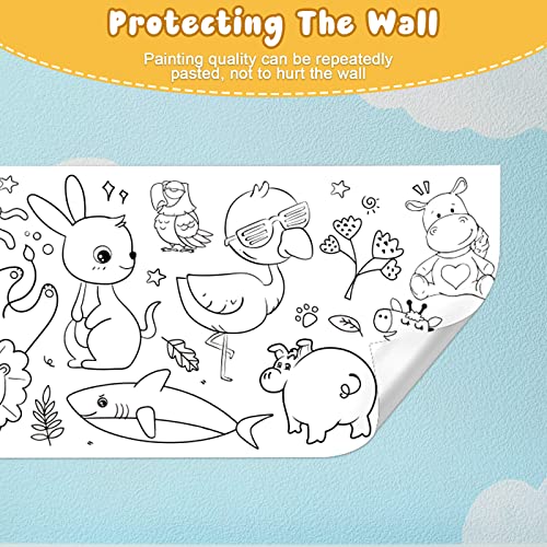 Rotolo di Carta da Colorare per Bambini Rullo da