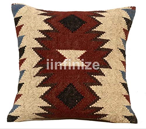 Housses de coussin en laine et jute pour renouveler facilement votre décoration - 7