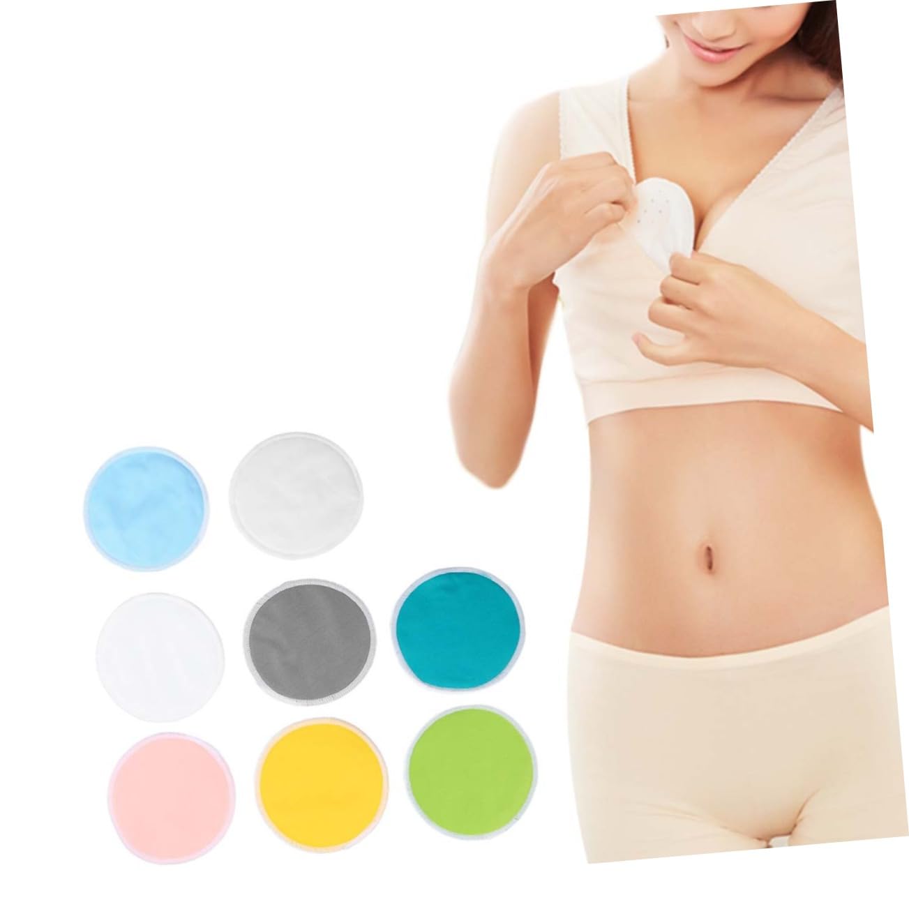 UPKOCH 3 Juegos Almohadilla Galactorrea Almohadillas para Orejas Anti Galactorrea Almohadillas para El 16 Uds * 3