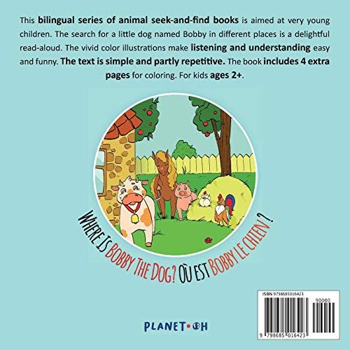 Where Is My Little Dog? - Où Est Mon Petit Chien?: Bilingual English-French Picture Book For Children Ages 2-6 (Where Is.? - Où Est.?) #TOP1