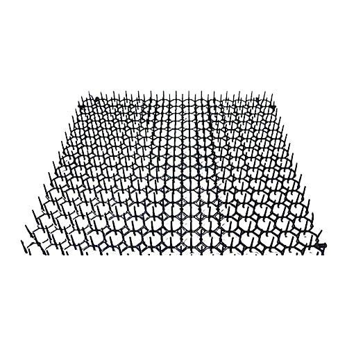 Milageto Alfombrilla antigatos de Gatos Resistente con de PP 34x42cm protección Ligera para Proteger Puertas y Ventanas, armarios, sofás