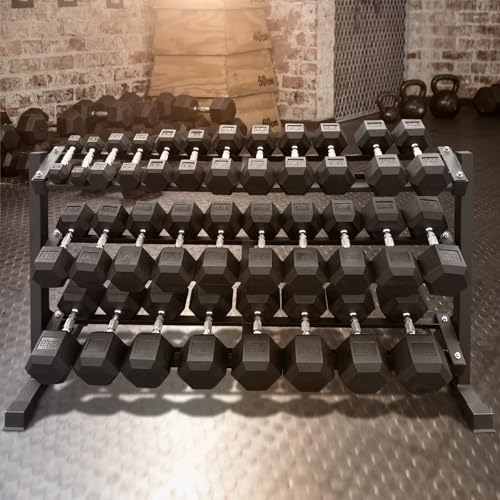 Dumbbells Ready for Full-Body Workout
