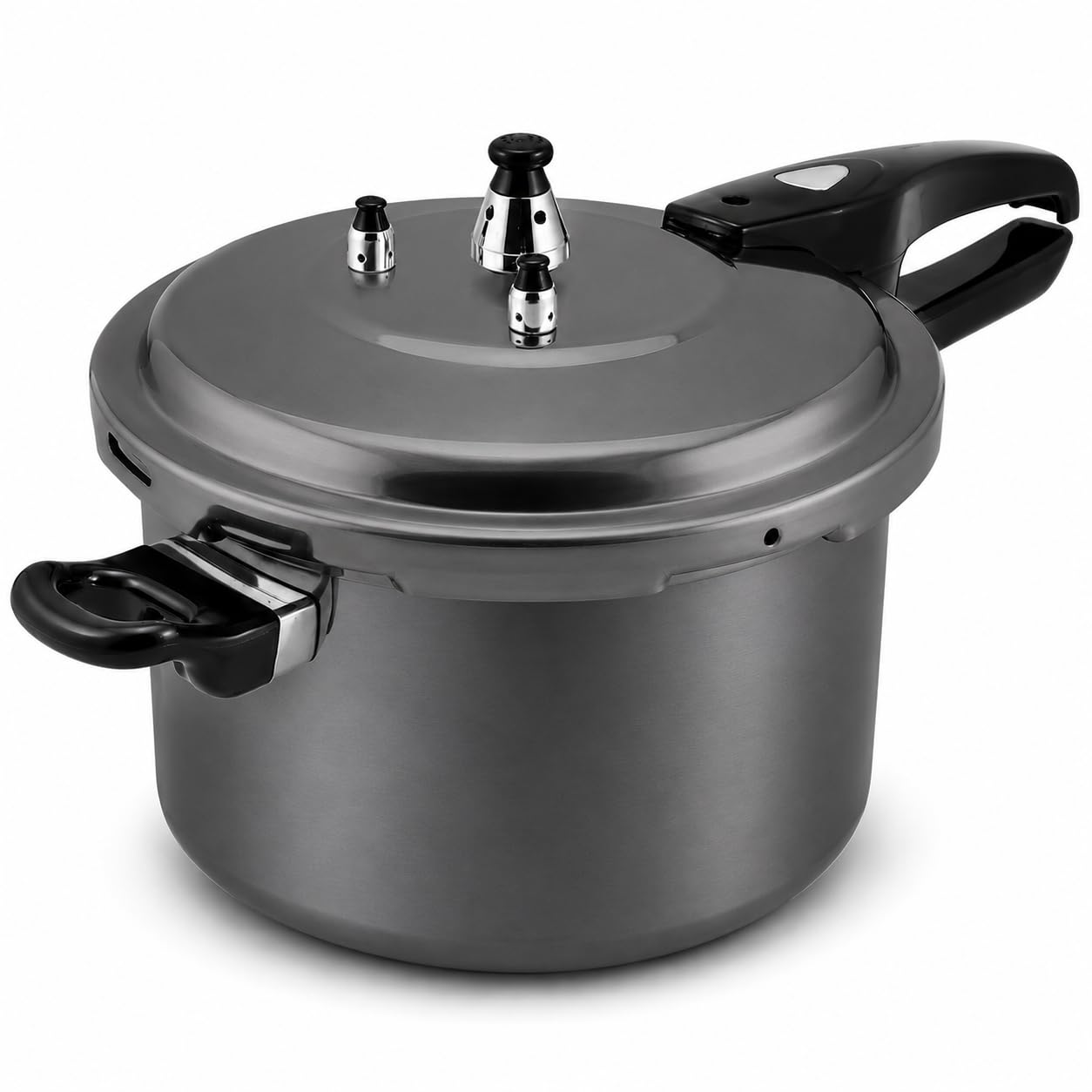Barton 7.4 Quart Stovetop Pressure Cooker, Titanium Finish Aluminum Pressure Canner with Safety Release Valve, Fast Cooking Pot for Meat, Soup, Beans &amp; Vegetables, 7.4 QT