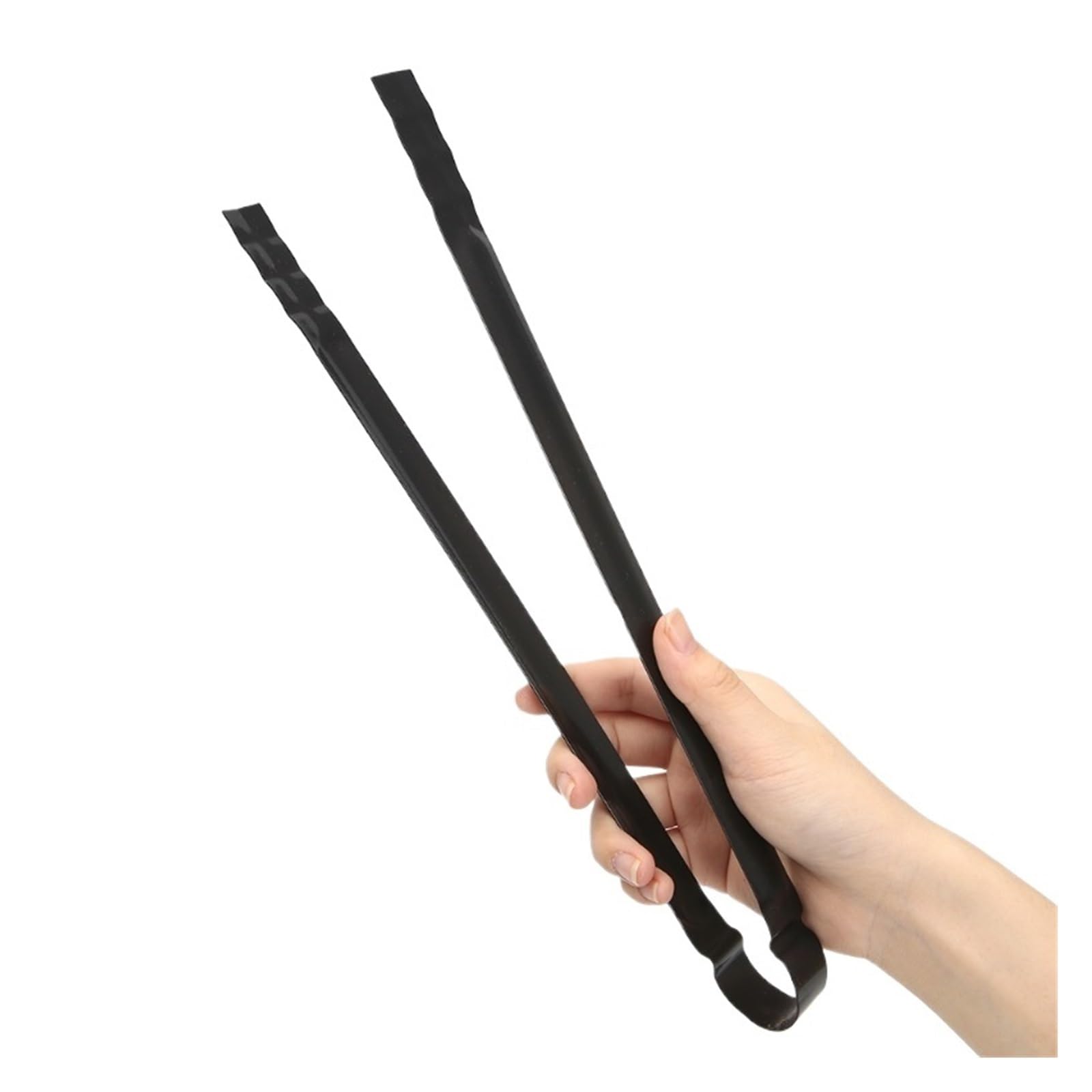Fire Tongs Barbecue Charcoal Tong Metal Handle Grill Food Clip Outdoor Camping