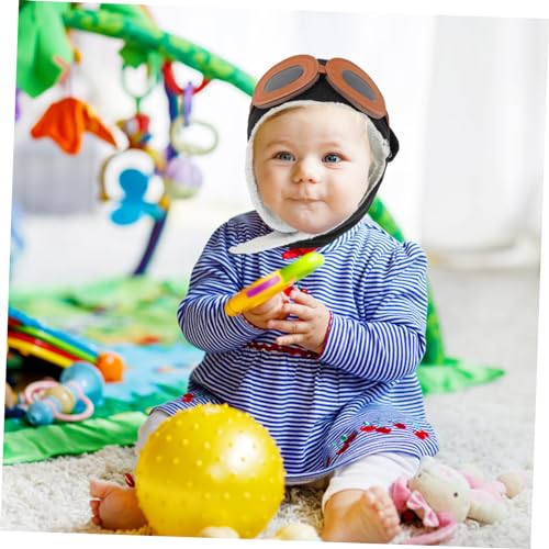 VALICLUD Kids Fleece Pilot Hat Cartoon Fashion Winter Headwear Warm Unisex Children’s Cap for Autumn and Winter3