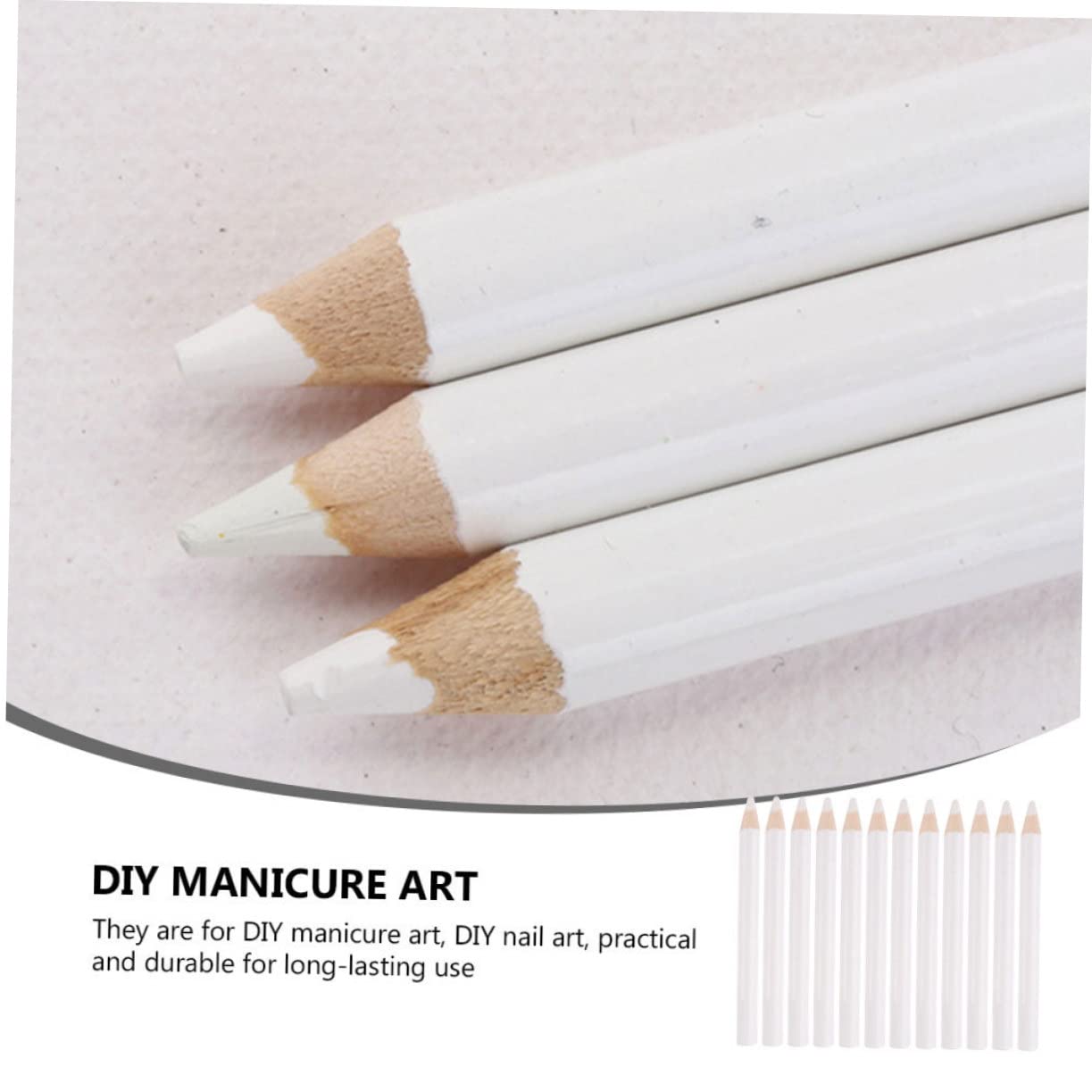 Housoutil 120pezzi Penne Per Applicazione Per Nail Art Manicure Design e Materiali Resistenti Facili Usare Su Unghie e Artificiali