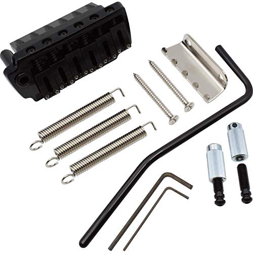 Bridge - Gotoh, EV510T-FE, Two Point, Tremolo, Color: Black