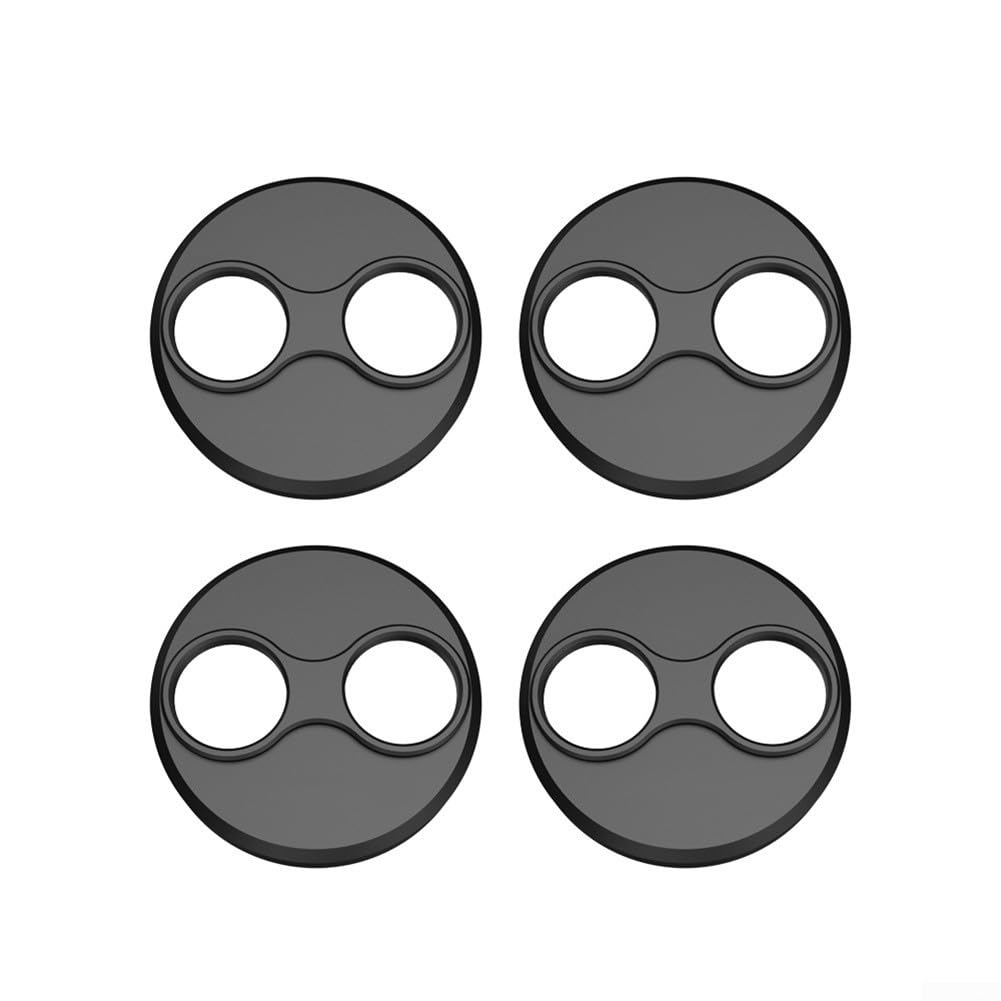 Couvercle de moteur pour DJI Mini 4 Pro, capuchon de protection en alliage d'aluminium compatible avec Mini 3 Pro SE, accessoires de protection anti-pagaie (rouge)