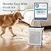 LEVOIT Air Purifier for Home Large Room Up to 1073Ft² with Air Quality Monitor, AHAM VERIFIDE, Smart WiFi, Washable Pre-Filter, HEPA Sleep Mode for Pets, Allergies, Dust, Pollen, Vital 100S-P, White