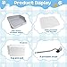 SECOAT XL Dog Litter Box,Pee Pad Holder, Puppy Pads Holder,Include Box,Pee Pad&Cloth,Puppy Potty Training Tray for Small/Medium Dog