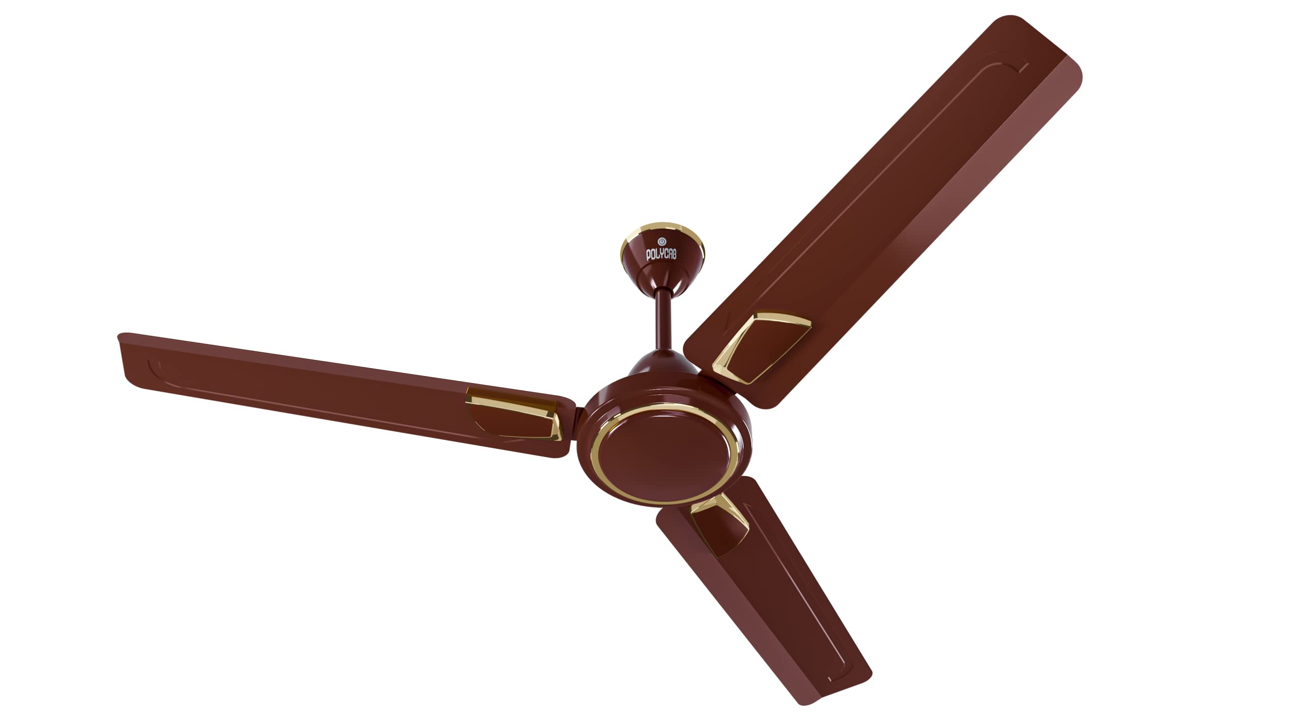 Polycab Zoomer DLX High Speed 1200 mm 1 star rating Ceiling Fan (Luster Brown)
