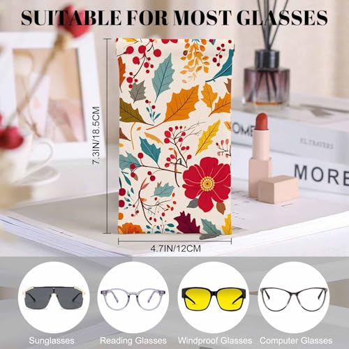 Image of Ocean Beach Glasses Case, Sunglasses Organizer Eyeglasses Case Glasses Cases Pouch For Men Women
