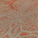 Livingwalls Travel Styles tapeta z włókniny – tapeta w stylu vintage w kolorze pomarańczowym i turkusowym – orientalna tapeta ścienna do różnych pomieszczeń o wymiarach 10,05 m x 0,53 m