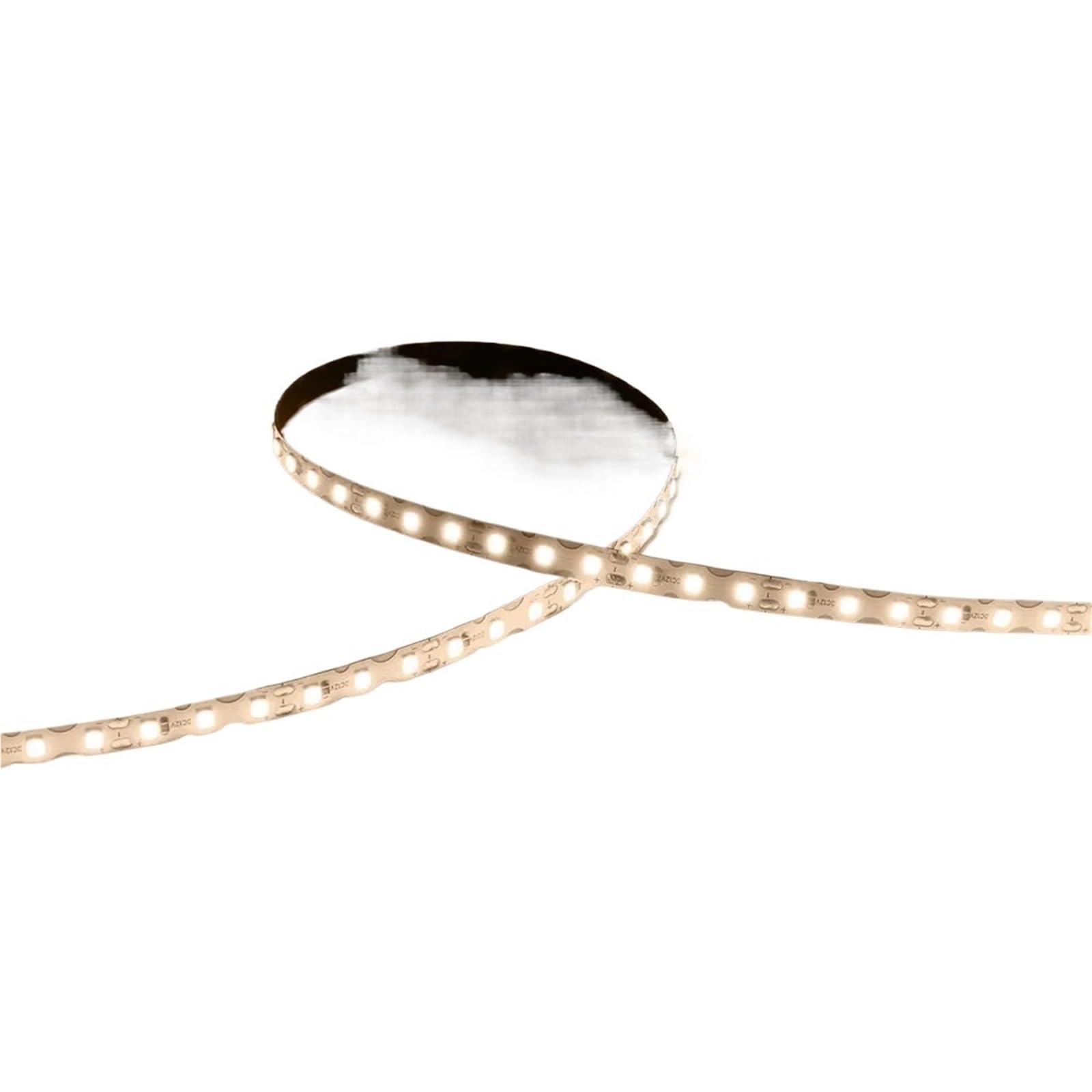 1 szt. DC12V S kształt taśmy LED 6 mm elastyczna szerokość 2835SMD 120LED/m elastyczna składana taśma świetlna DIY neonowa litera 12 kolorów 1m-20 m (Nature White 4000K, 15m)