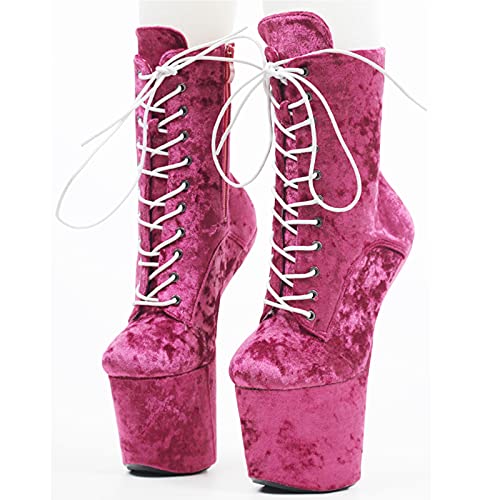 COSY-L Botines Tacon Alto y Plataforma Cover