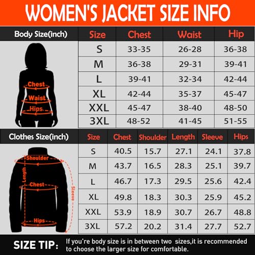 Qtree Intelligence Women’S Heated Jacket With 2Pcs Battery Pack thumb #5