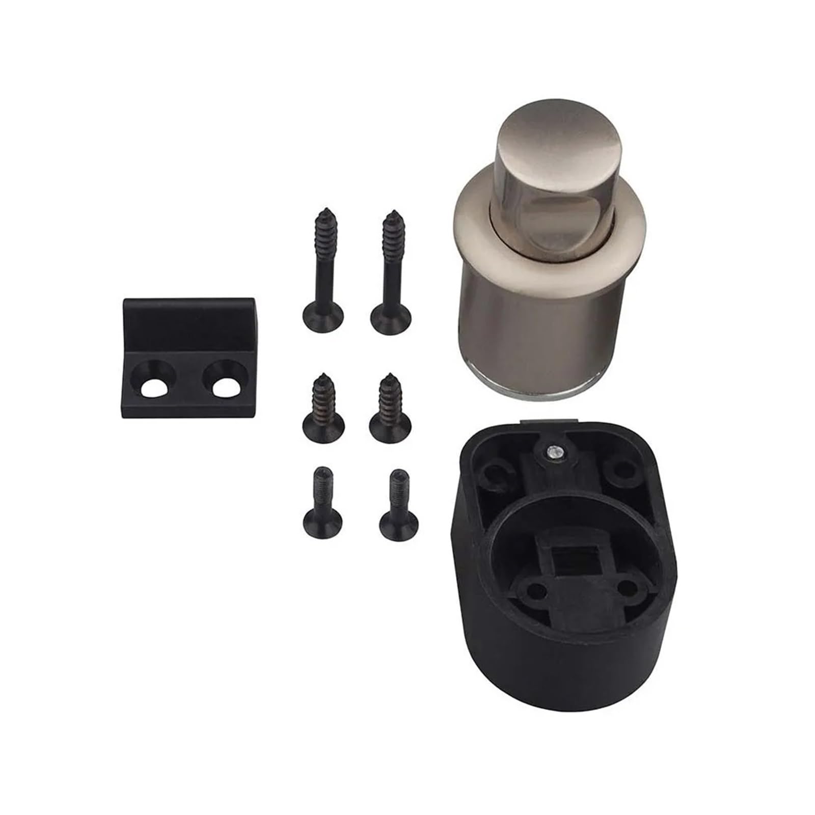 Przycisk Push Cabinet Lock bez klucza do szuflady na przyczepę kempingową meble do łodzi Camper akcesoria ZS03 1 szt. (18-23 mm nikiel)