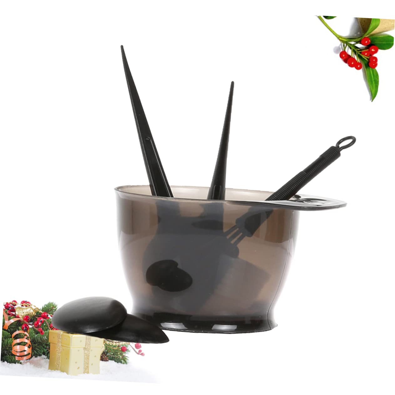 Beatifufu 5pcs 1 Set Applicator Bowl Brush Hair Coloring Tools Home Hair Dye Hair Coloring Brush Hair Dye