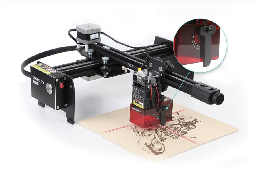 Image of 3IDEA CR CV-01 Pro 3D Laser Engraving Machine Design Desktop DIY Laser Engraver | Industrial Quality Meticulous Engraving Supports Multiple Material
