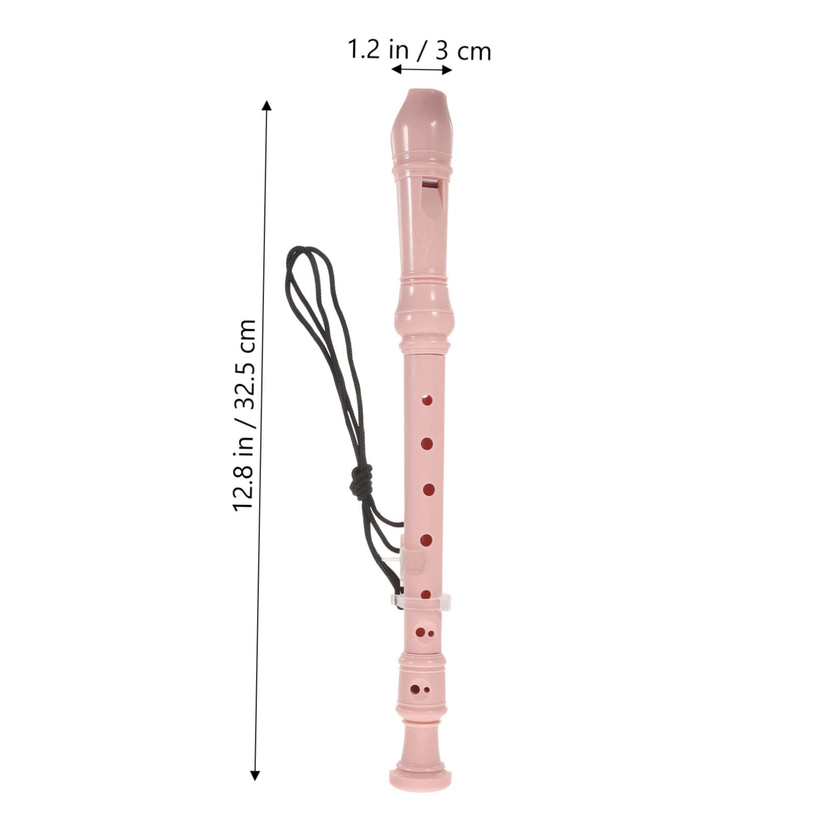 Toddmomy 1 Set German Style Flute for Lightweight Portable Recorder Easy to Clean with Storage Bag Beginner Wind Instrument for Preschool Music Education