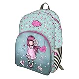 Santoro Gorjuss Sparkle & Bloom Oficial mochila con dos cremalleras y adaptable al carro portamochilas