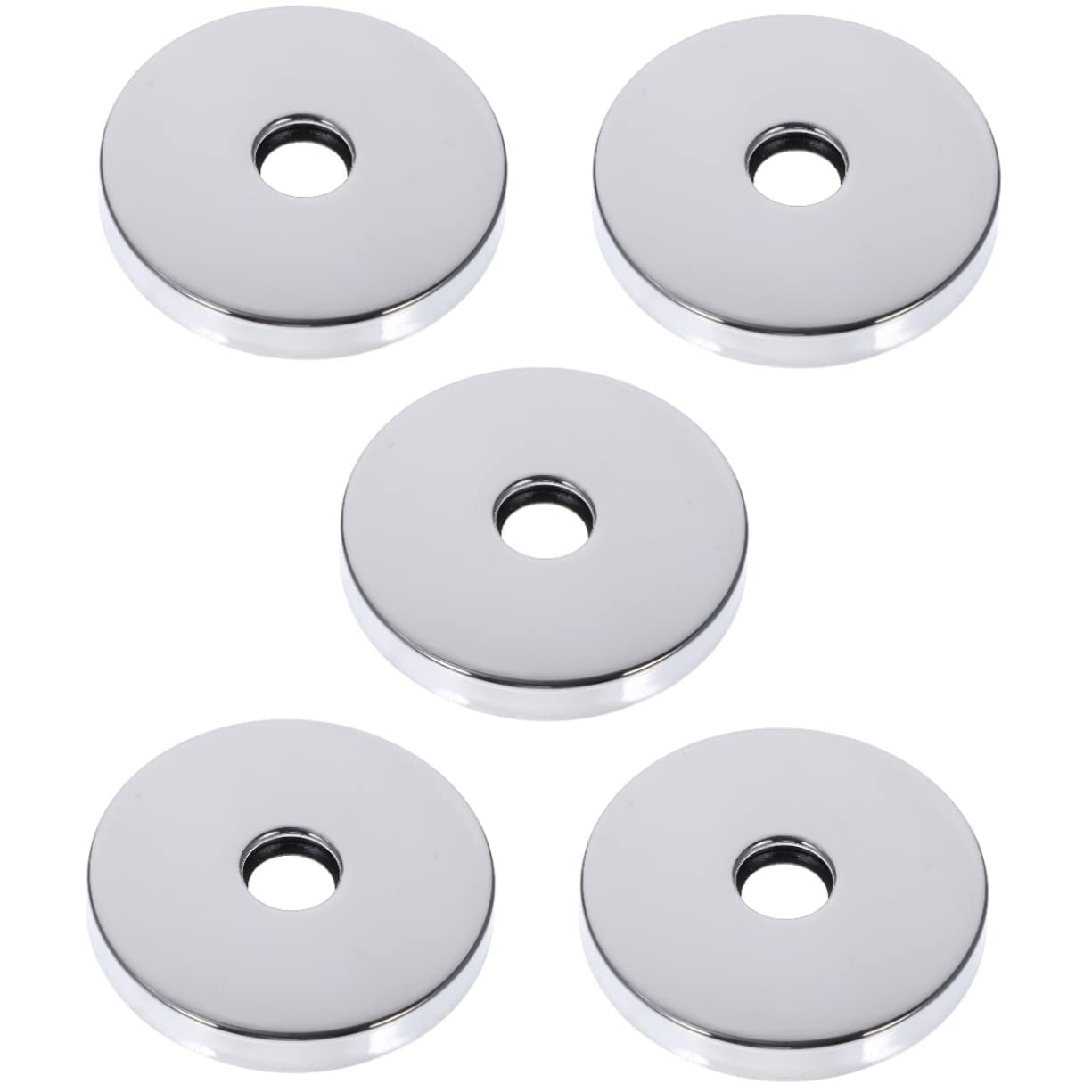 Plaque escutcheon ronde pratique et cache fissures mural pour robinetterie de douche