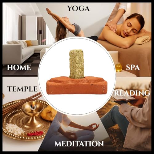 Image of White Sage Smudge Incense Bricks Combo Pack of 45 (3 Packs x 15) | Made with California White Sage Leaves | Improve Focus and Clarity | Ideal for Home Purification, Yoga, Meditation, and Aromatherapy