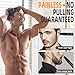 Venpow Rechargeable Ear and Nose Hair Trimmer - 2023 Professional Painless Eyebrow & Facial Hair Trimmer for Men Women, Powerful Motor and Dual-Edge Blades for Smoother Cutting, Black