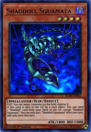 Yu-Gi-Oh! - Shaddoll Squamata - BLHR-EN082 - Ultra Rare - 1st Edition - Battles of Legend: Hero's Revenge