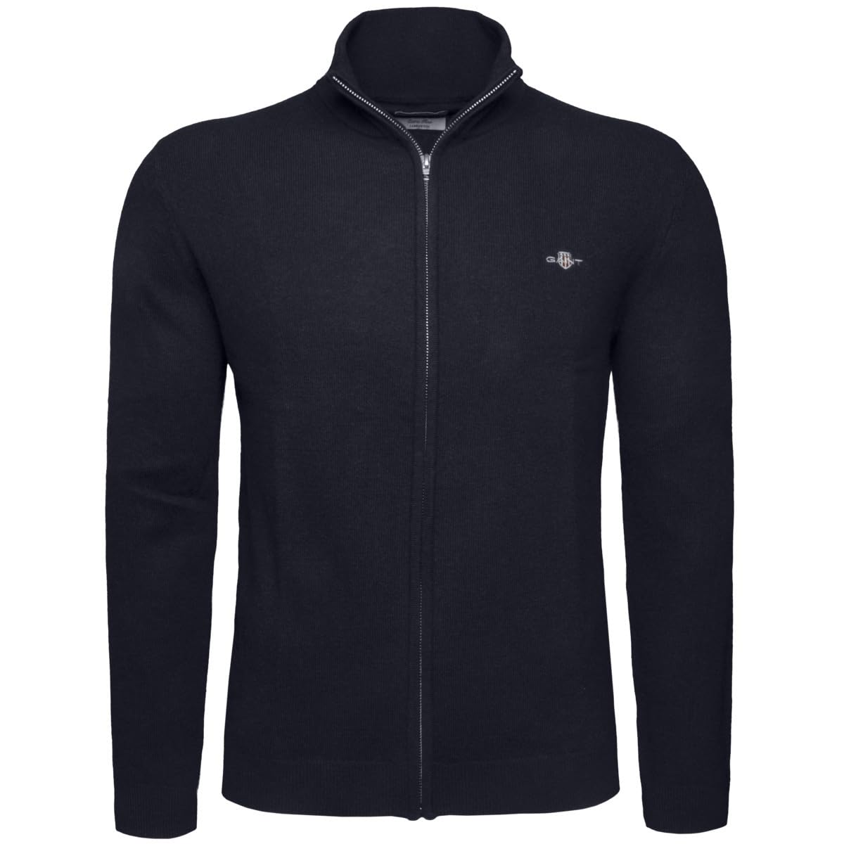 Gant Herren Extrafine Lambswool Zip Cardigan Strickjacke