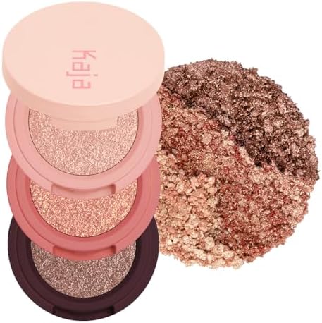 Kaja Beauty Bento Bouncy Eyeshadow Trio - Peach (02 Orange Blossom)
