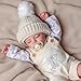 BABESIDE Lifelike Reborn Baby Dolls - 20 inch Sleeping Realistic Newborn Baby Dolls Soft Body Real Life Baby Dolls Girl with Accessories Gifts for Kids Age 3 + & Collection