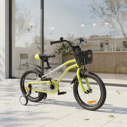 Image of ACEGER Kids Bike for Ages 2-12 Years Old Boys Girls and Toddler, 12 14 16 18 Inch Children Bicycle with Training Wheels, 20 Inch Bike with Kickstand, Multiple Colors.