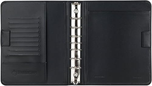 Miniatura 4 de FranklinCovey - FC Basics Spacemaker - Carpeta abierta de vinilo (clásica, negro)