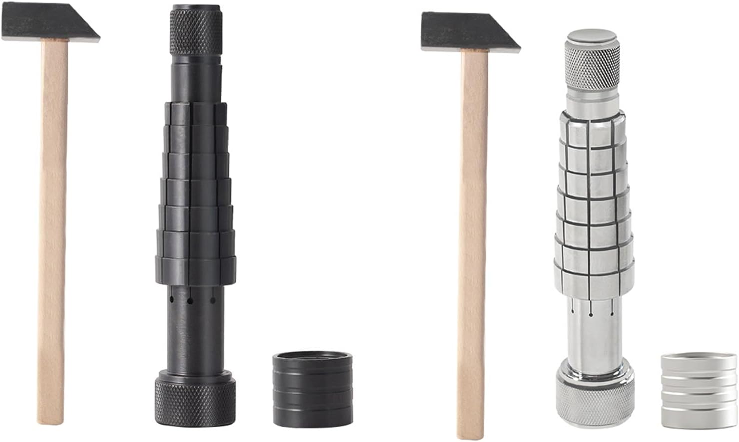 Rings Amplifier Rings Stretcher Finger Size Stretch and Enlarge Rings Band Size Adjustment Tool and Hammer