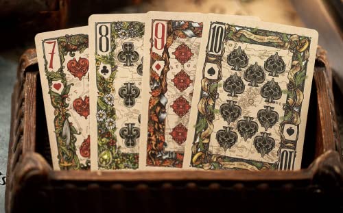 JP GAMES LTD Lord Of The Rings Playing Cards by Jackson Robinson, Kings Wild Project