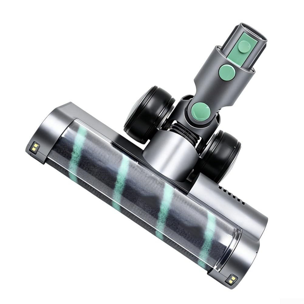Cabezal de cepillo de suelo para aspiradora Vactidy TOWER VL70 VL80 VL100 VL150 con cepillos laterales de boca completa que se doblan a lo largo de paredes y bordes de muebles