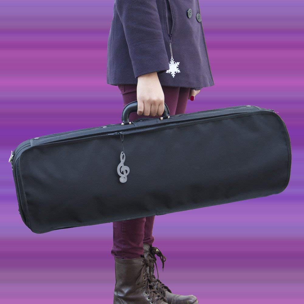 funflector Safety Reflector - Treble Clef - Blue - 2-Pack