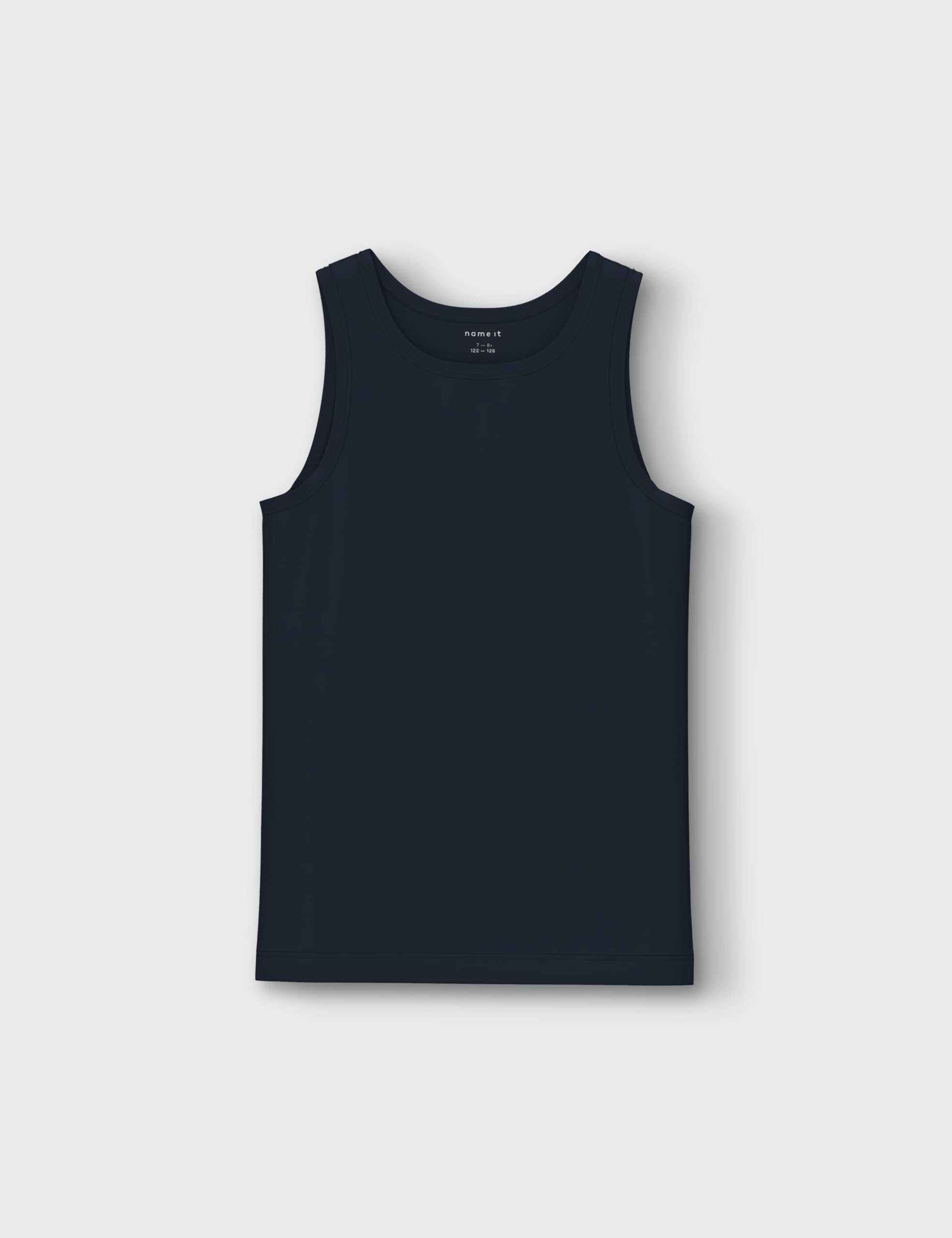 NAME IT Podkoszulek Chłopcy Nkmtank Top 2p Dark Denim Football Noos